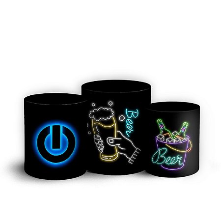 Capas Trio Cilindro Sublimado Vest Facil - O Pai Ta ON