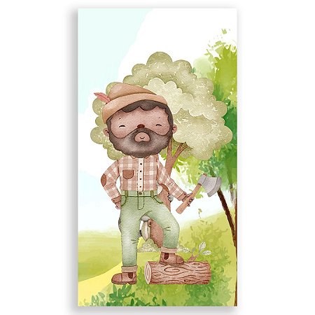 Capa Faixa Lateral Sublimado - Chapeuzinho Vermelho Aquarela