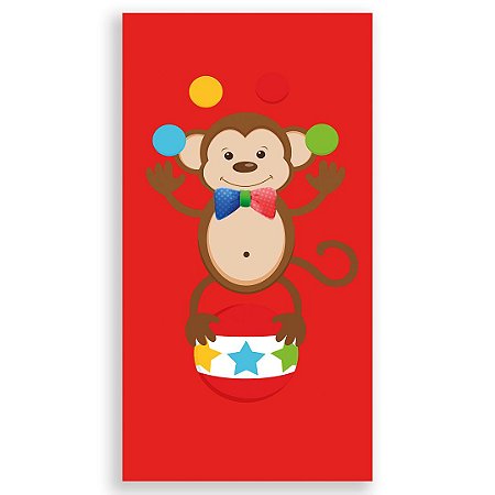 Capa Faixa Lateral Sublimado - Circo Palhaço