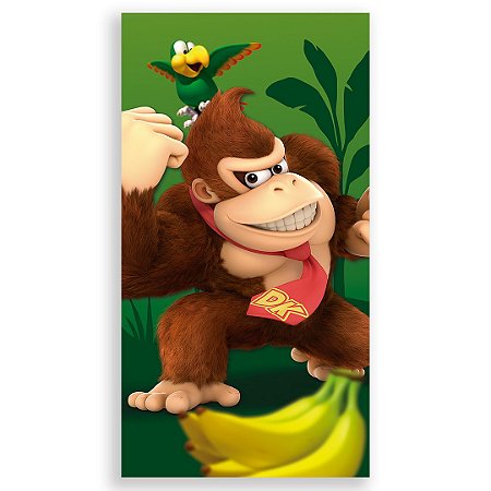 Capa Faixa Lateral Sublimado - Donkey Kong