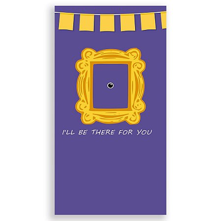 Capa Faixa Lateral Sublimado - Friends