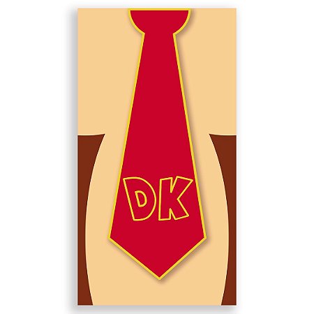 Capa Faixa Lateral Sublimado - Donkey Kong