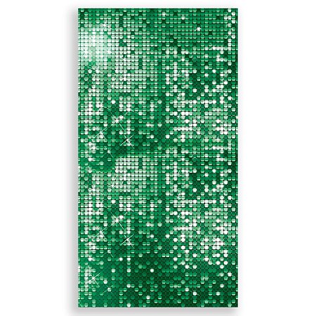 Capa Faixa Lateral Sublimado - Lantejoulas Verde