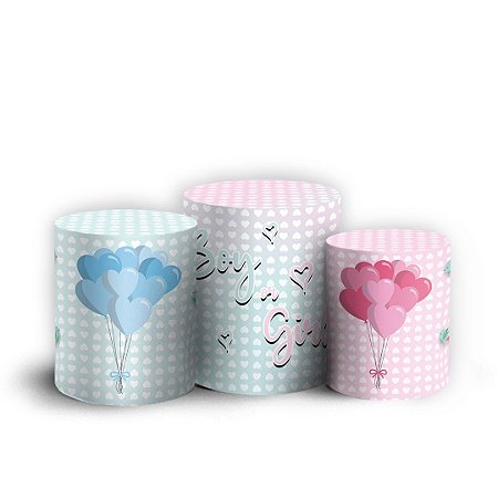 Capas Trio Cilindro Sublimado Vest Facil - Revelacao