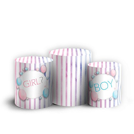 Capas Trio Cilindro Sublimado Vest Facil - Revelacao