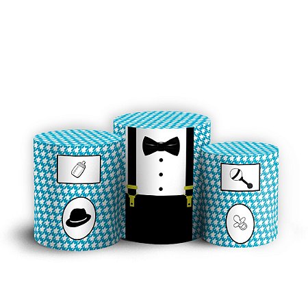 Capas Trio Cilindro Sublimado Vest Facil - Poderoso Chefinho