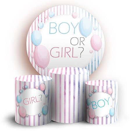 Capas Painel Redondo e Trio Cilindro Sublimado - Revelacao