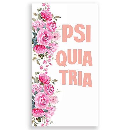 Capa Faixa Lateral Sublimado - Psiquiatria