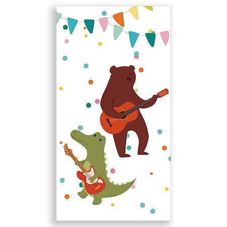 Capa Faixa Lateral Sublimado - Música