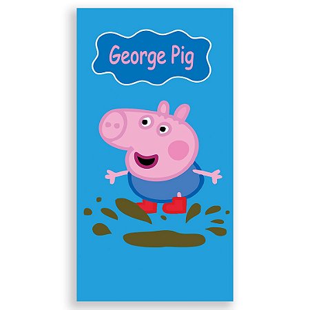 Faixa Lateral - George Pig Peppa Pig - Sublimado 3D