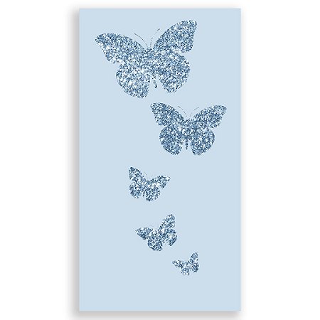 Capa Faixa Lateral Sublimado - Borboleta azul