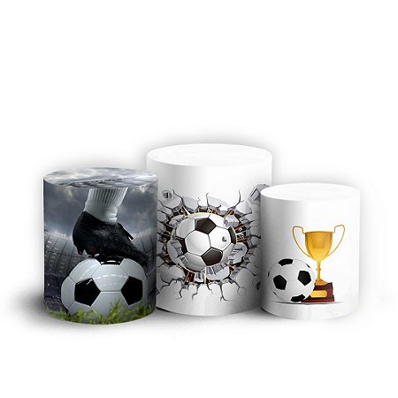 Capas Trio Cilindro Sublimado Vest Facil - Jogador Caso