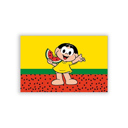 Capa Painel Retangular Sublimado - Turma da Mônica Magali