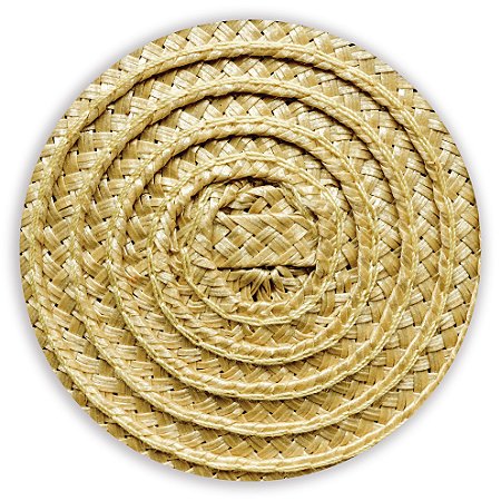 Capa Painel Redondo Sublimado - Palha