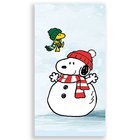 Faixa Lateral - Snoopy Natal - Sublimado 3D