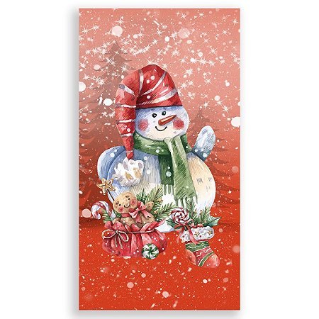 Capa Faixa Lateral Sublimado - Natal Ano Novo