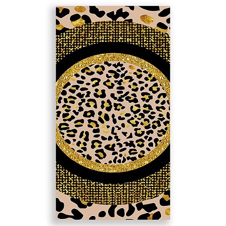 Capa Faixa Lateral Sublimado - Animal Print