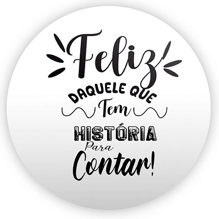 Capa Painel Redondo Sublimado - Um Brinde a Vida