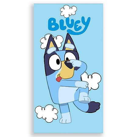 Capa Faixa Lateral Sublimado - Bluey