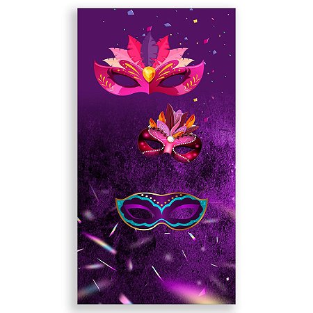 Capa Faixa Lateral Sublimado - Carnaval