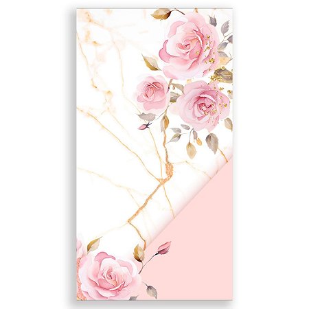 Capa Faixa Lateral Sublimado - Floral