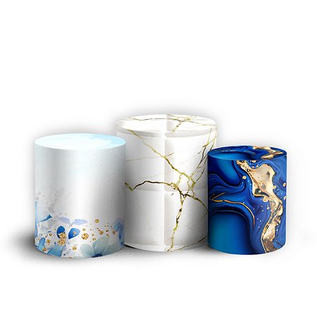 Capas Trio Cilindro Sublimado Vest Facil - Religioso