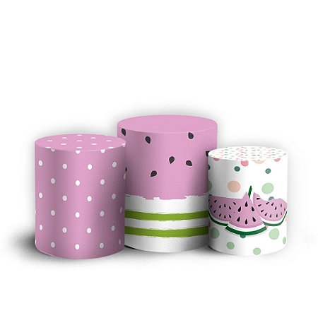 Capas Trio Cilindro Sublimado Vest Facil - Magali