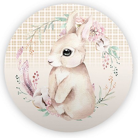 Capa Mini Painel Sublimado - Pascoa