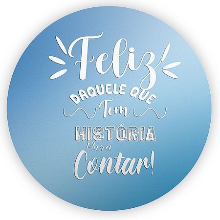 Capa Mini Painel Sublimado - Um Brinde a Vida