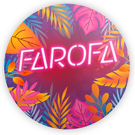 Capa Mini Painel Sublimado - Farofa