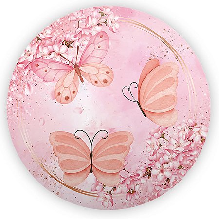 Capa Mini Painel Sublimado - Borboletas