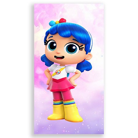 Capa Faixa Lateral Sublimado - Vera No Reino Do Arco Iris