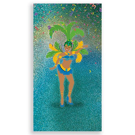 Capa Faixa Lateral Sublimado - Carnaval