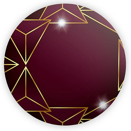 Capa Painel Redondo Sublimado - Abstrato