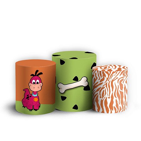 Capas Trio Cilindro Sublimado Vest Facil - Pedrita