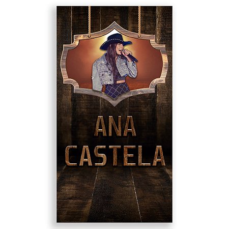 Capa Faixa Lateral Sublimado - Ana Castela