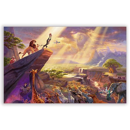 Capa Painel Retangular Sublimado - Rei Leao