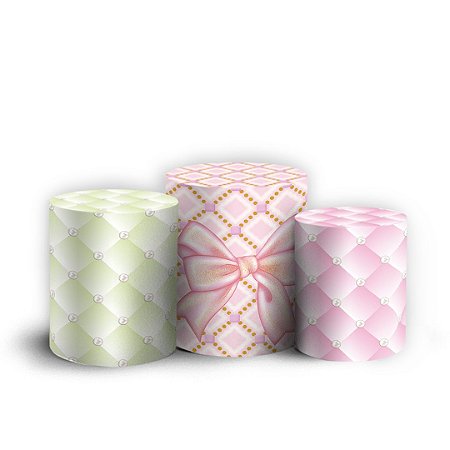 Capas Trio Cilindro Sublimado Vest Facil - Princesas