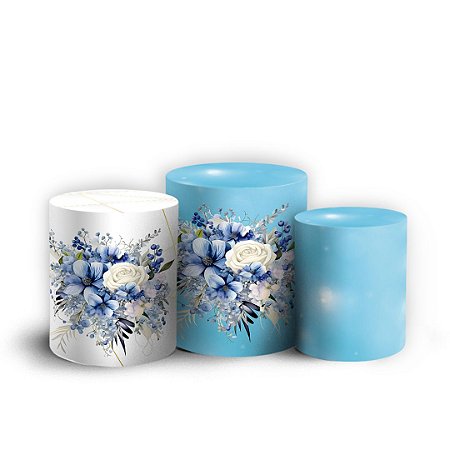 Capas Trio Cilindro Sublimado Vest Facil - Dia das Mulheres