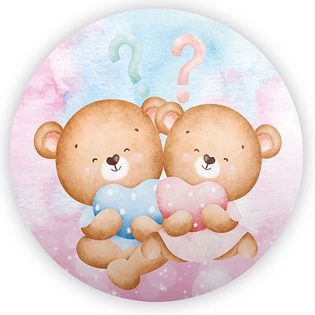 Capa Mini Painel Sublimado - Cha Revelacao