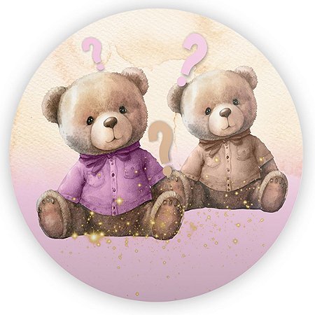 Capa Mini Painel Sublimado - Cha Revelacao