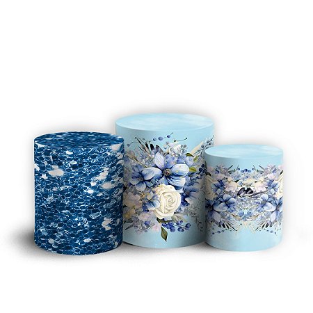 Capas Trio Cilindro Sublimado Vest Facil - Dia das Maes