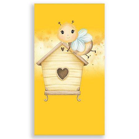 Capa Faixa Lateral Sublimado - Abelhinha