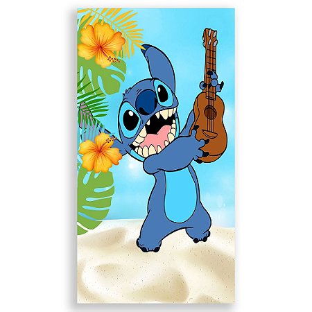 Capa Faixa Lateral Sublimado - Stitch