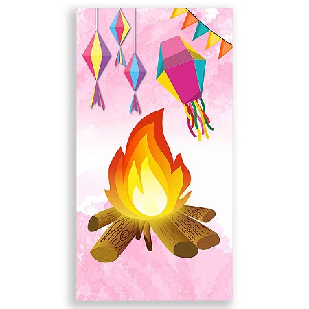 Faixa Lateral - Festa Junina - Sublimado 3D