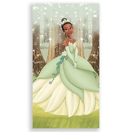 Capa Faixa Lateral Sublimado - A Princesa e o Sapo