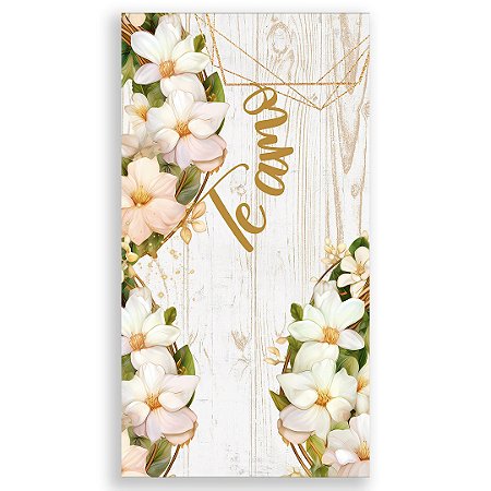 Capa Faixa Lateral Sublimado - Dia das Maes