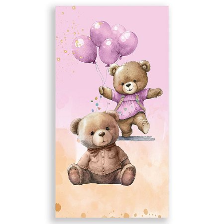 Capa Faixa Lateral Sublimado - Cha Revelacao