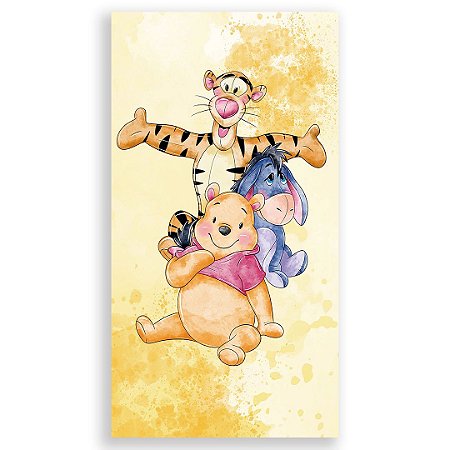 Capa Faixa Lateral Sublimado - Ursinho Pooh