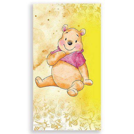 Capa Faixa Lateral Sublimado - Ursinho Pooh